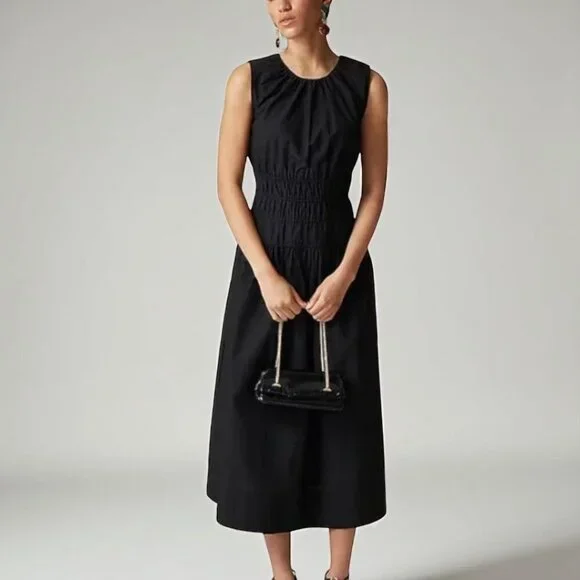 J. Crew Hyacinth dress in cotton poplin Size XXS - Picture 1 of 13